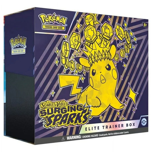 Pokémon TCG: Scarlet & Violet - Surging Sparks Elite Trainer Box