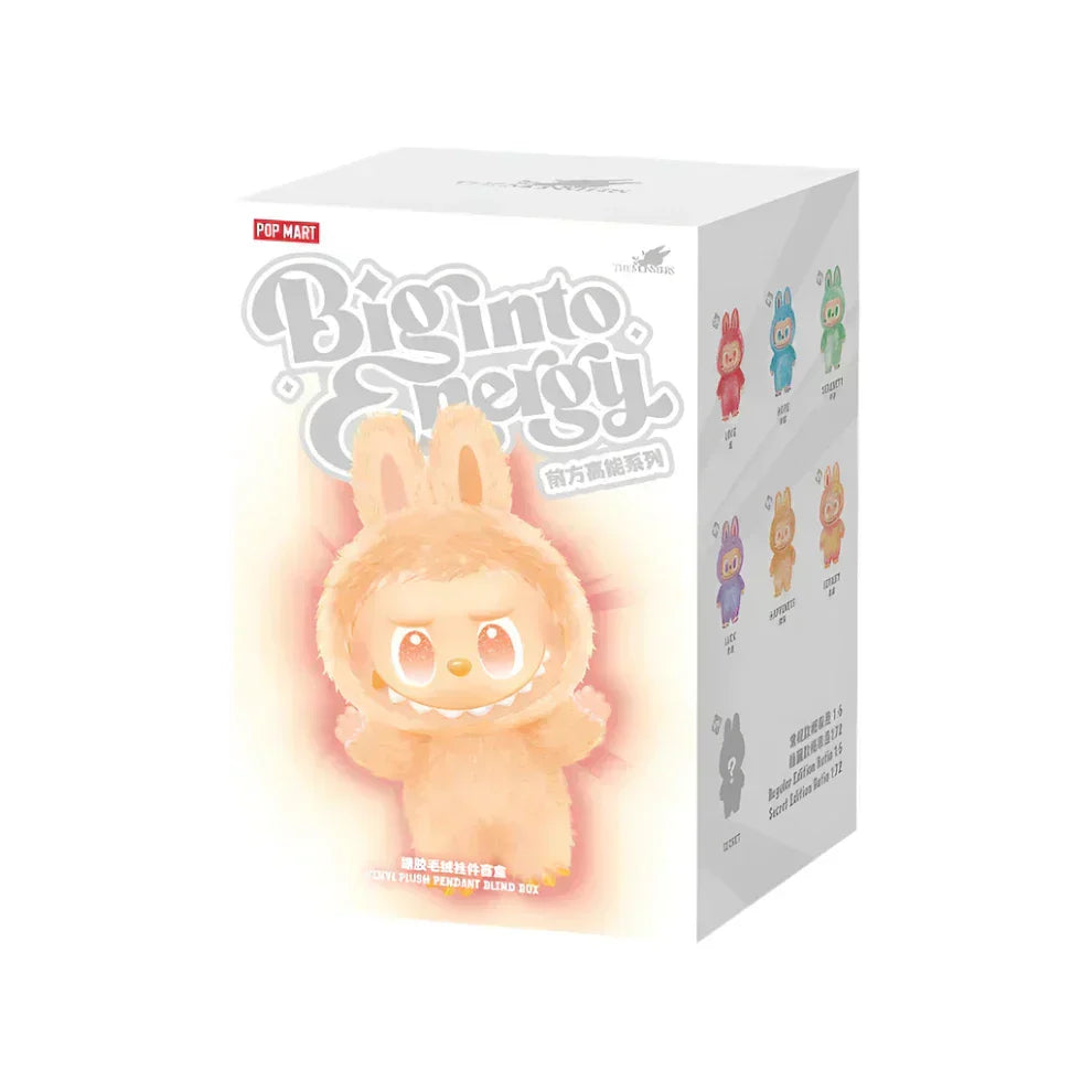 Labubu The Monsters Big into Energy Series Vinyl Face Plush Single Blind Box