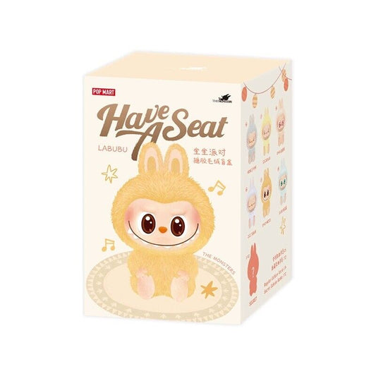 Labubu The Monsters Have a Seat Series Vinyl Face Plush Single Blind Box