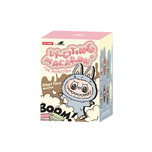 Labubu The Monsters Exciting Macaron Series Vinyl Face Plush Single Blind Box